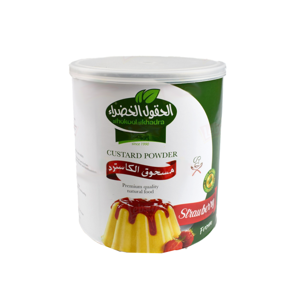 Custard Jordgubbar Alhokool 340g*12