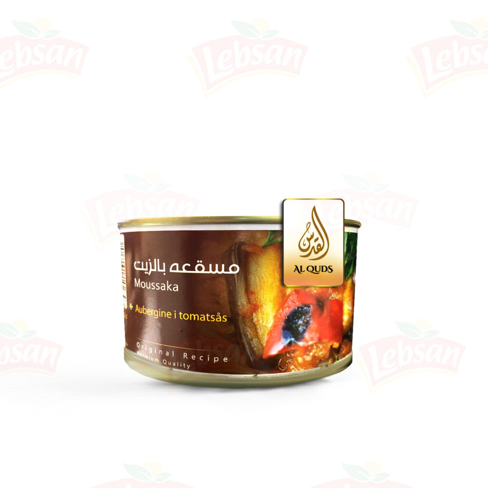 Al Quds Mousakaa i olja 400g*12