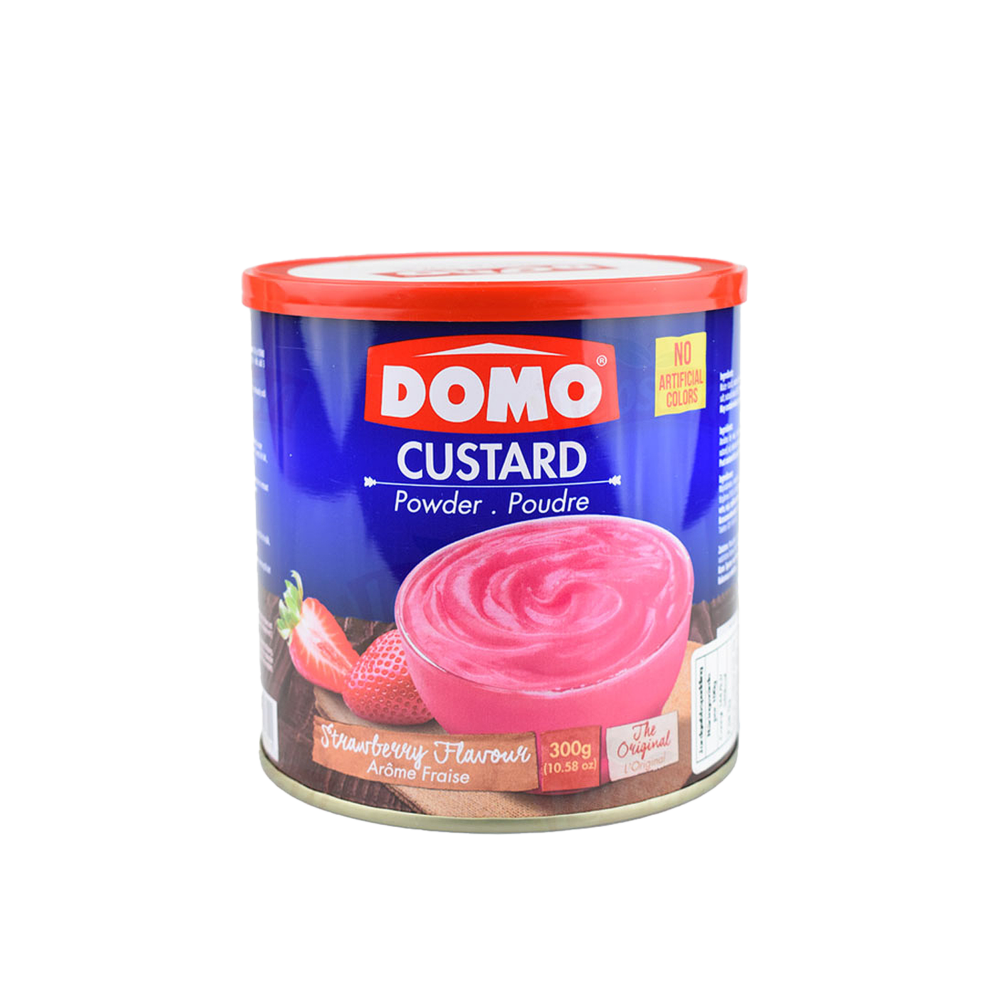 Custard Jordgubb Domo 300g*12