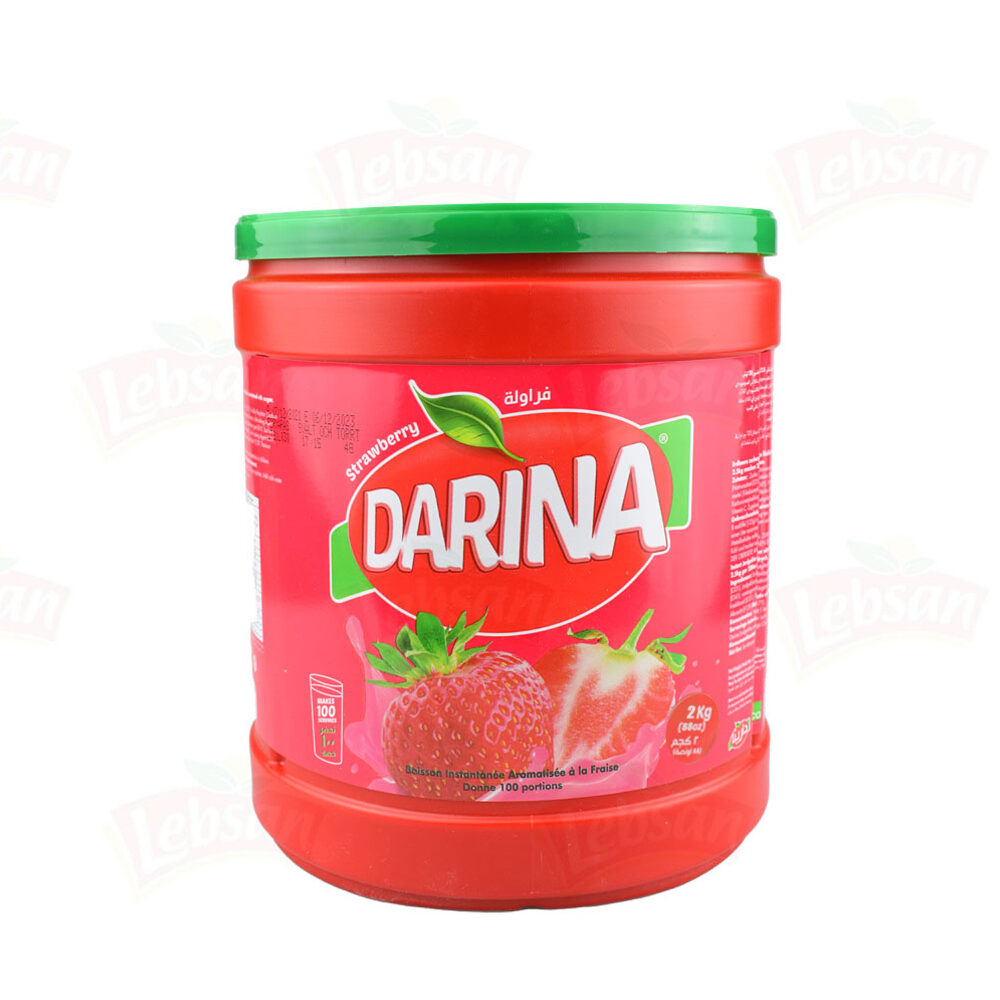 Juice pulver Jordgubb Darina 2kg*6