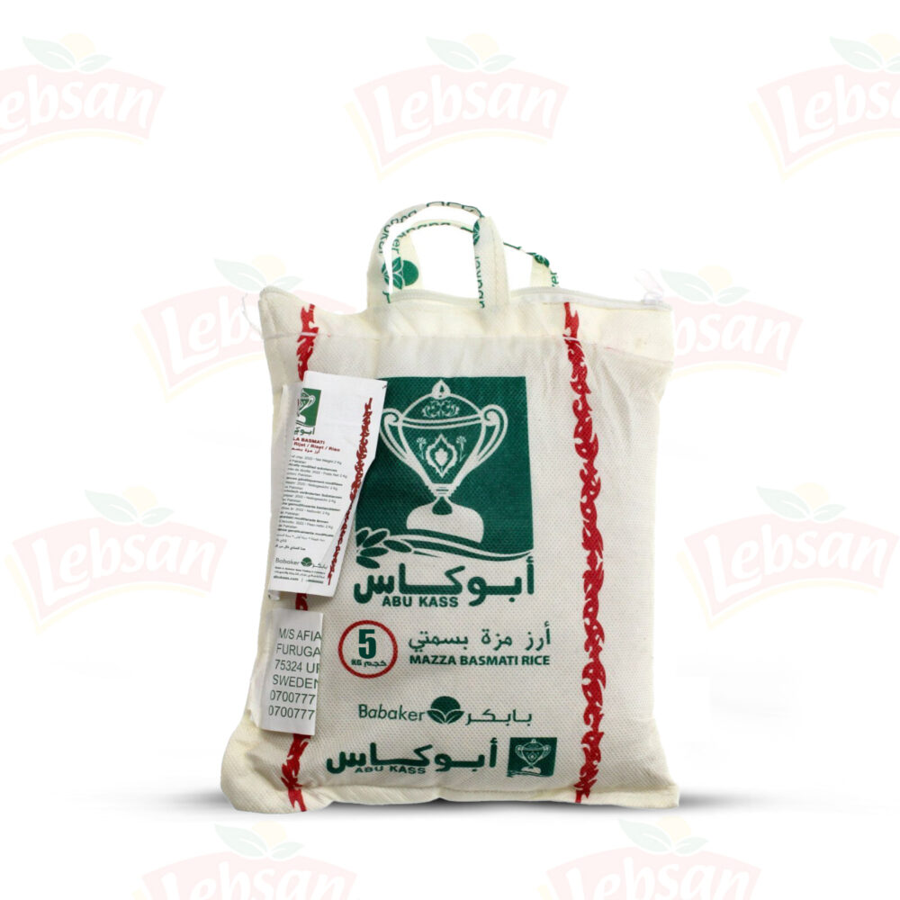 Ris Abu kass Basmati Vit 5kg*4