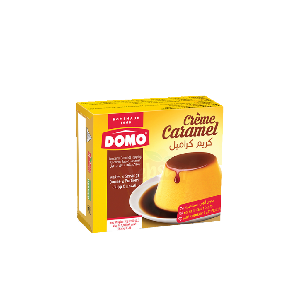 Creme Caramel DOMO 80G*48