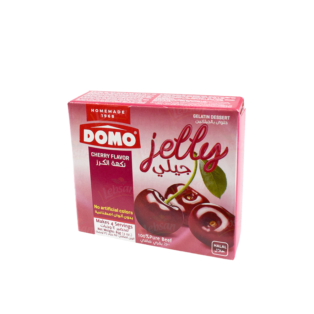 Jelly Körsbär DOMO 85g*72