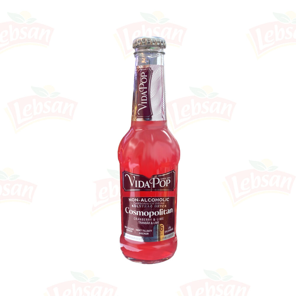 Vida Pop, Cosmopolitan (Cranberry Lemon) 275ml*24